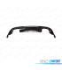 DIFFUSEUR VOLKSWAGEN VW GOLF 7 12-17 LOOK R NOIR BRILLANT DOUBLE SORTIE