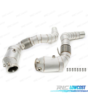 SUPPRESSEUR DOWNPIPE BMW X6 F16 14-19 CATALYSEUR PROTECTEUR THERMIQUE