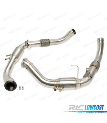 SUPPRESSEUR DOWNPIPE PORSCHE PANAMERA 19- ACIER