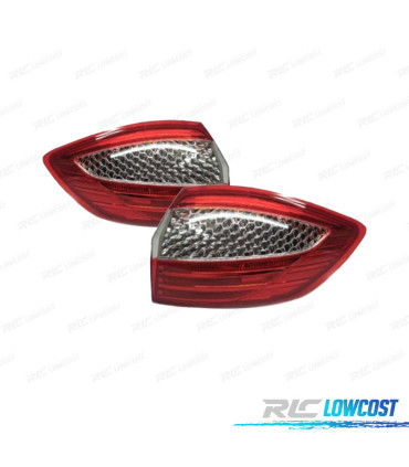 FEUX ARRIÈRE FORD MONDEO IV STATION WAGON 07- EXTÉRIEUR BLANC ROUGE