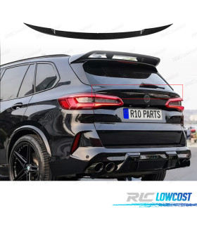 SPOILER AILERON BMW X5 G05 19-23 LOOK M NOIR BRILLANT