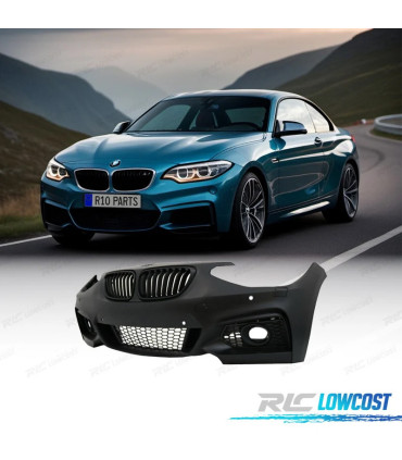 PARE-CHOCS FRONTAL BMW F22 F23 LOOK M PDC SRA