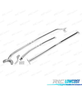 KIT BARRES ANTI-RAPPROCHEMENT RÉGLABLES SEAT TOLEDO 1M 99-04 ALUMINIUM