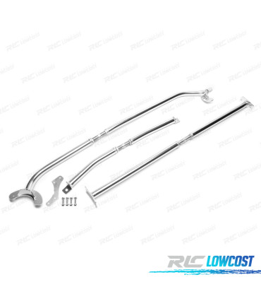KIT BARRES ANTI-RAPPROCHEMENT RÉGLABLES SEAT TOLEDO 1M 99-04 ALUMINIUM