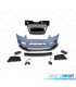 PARE-CHOCS AVANT AUDI TT 8J + SPOILER LOOK CARBONE 06-14