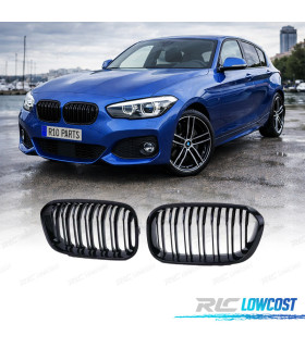 CALANDRES BMW F20 F21 LCI 15-19 LOOK M NOIR BRILLANT