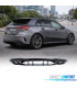 DIFFUSEUR MERCEDES CLASSE A W177 18- LOOK AMG A45 NOIR BRILLANT + EMBOUT D'ÉCHAPPEMENT CHROME