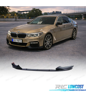 SPOILER LAME AVANT BMW G30 G31 17-20 LOOK M PERFORMANCE NOIR MAT