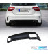 DIFFUSEUR MERCEDES CLASSE A W176 LOOK AMG A45 DOUBLE SORTIE
