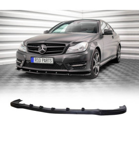 SPOILER LAME PARE-CHOCS AVANT MERCEDES W204 07-11 LOOK C63 AMG