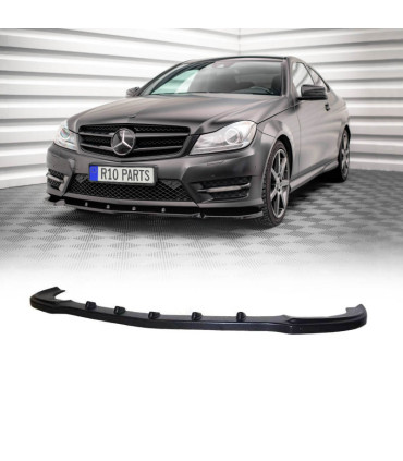 SPOILER LAME PARE-CHOCS AVANT MERCEDES W204 07-10 LOOK C63 AMG