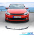 LÈVRE DE SPOILER VOLKSWAGEN VW GOLF 6 08-12 LOOK PERFORMANCE NOIR BRILLANT