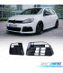 GRILLES VOLKSWAGEN VW GOLF 6 08-12 LOOK R20 NOIR BRILLANT