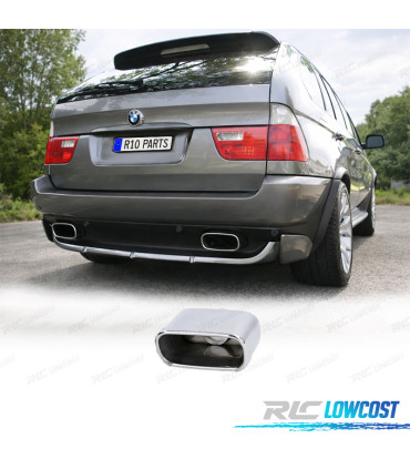 EMBOUT D'ÉCHAPPEMENT EN INOX UNIVERSEL