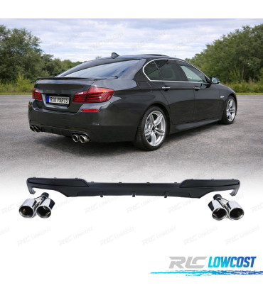 DIFFUSEUR BMW F10 F11 LOOK M PERFORMANCE + EMBOUTS D'ÉCHAPPEMENT