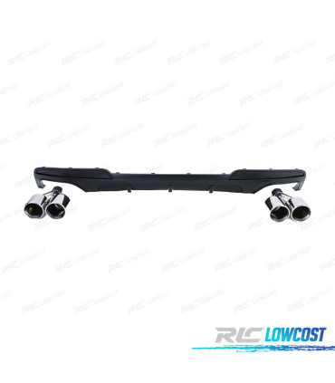 DIFFUSEUR BMW F10 F11 LOOK M PERFORMANCE + EMBOUTS D'ÉCHAPPEMENT