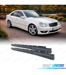 BAS DE CAISSE MERCEDES CLASSE C W203 00-07 LOOK AMG