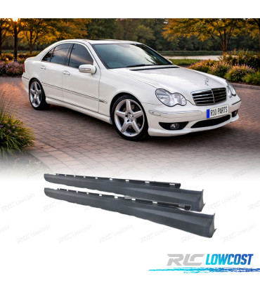 BAS DE CAISSE MERCEDES CLASSE C W203 00-07 LOOK AMG
