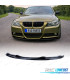 SPOILER LAME AVANT BMW E90 E91 05-08 LOOK M NOIR BRILLANT