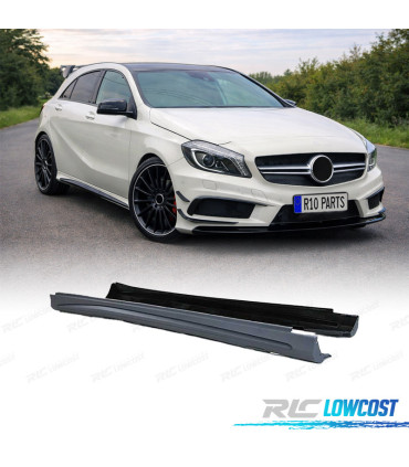 BAS DE CAISSE MERCEDES CLASSE A W176 CLA W117 LOOK AMG