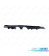 DIFFUSEUR ARRIERE VOLKSWAGEN VW GOLF MK6 08-12 NOIR BRILLANT DOUBLE SORTIE