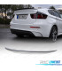 AILERON BECQUET LAME COFFRE BMW X6 E71 08-14 LOOK M NOIR BRILLANT