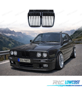 GRILLE BMW E30 82-94 NOIR BRILLANT