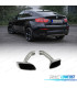 EMBOUTS D'ÉCHAPPEMENT BMW X6 E71 08-14 LOOK M CHROMÉ + CADRE D'ÉCHAPPEMENT