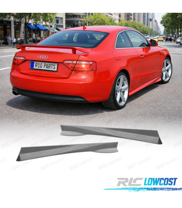 BAS DE CAISSE AUDI A5 COUPÉ CABRIO 07-16 LOOK TURBO-R