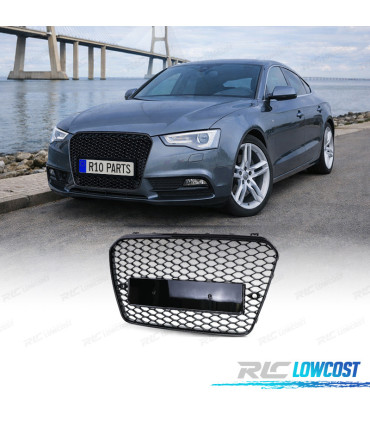 CALANDRE AUDI A5 12-16 LOOK RS5 NOIR PDC