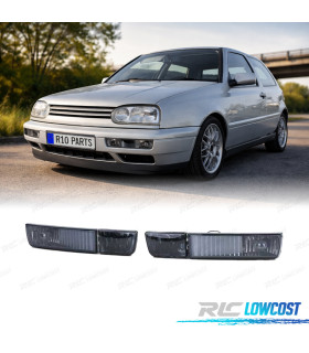 PHARES ANTIBROUILLARD CLIGNOTANTS VOLKSWAGEN VW GOLF 3 FUMÉ