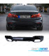 DIFFUSEUR ARRIÈRE BMW G30 G31 LOOK M PERFORMANCE NOIR BRILLANT