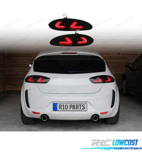 FEUX ARRIÈRE SEAT LEON 2 05-09 CARDNA FULL LED FUMÉ