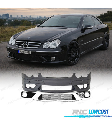 PARE-CHOCS AVANT MERCEDES CLK W209 02-09 LOOK AMG C63 PDC