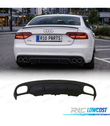 DIFFUSEUR AUDI A5 COUPÉ CABRIO 07-11 LOOK DTM RS