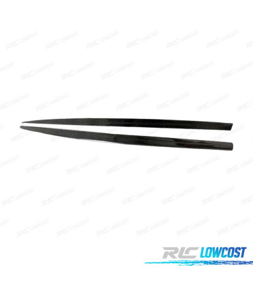 RAJOUTS BAS DE CAISSE BMW F10 F11 LOOK M PERFORMANCE 10-17 NOIR BRILLANT