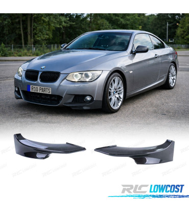 SPLITTERS PARE-CHOCS BMW E92 E93 10-14 LOOK M PERFORMANCE CARBONE