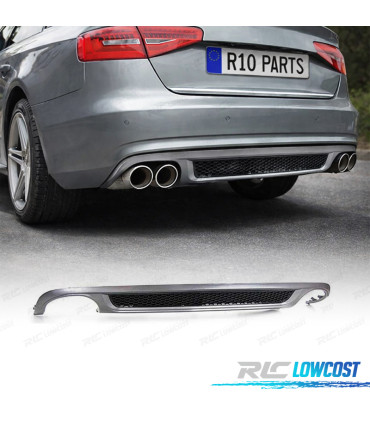 DIFFUSEUR ARRIÈRE AUDI A4 B8 BERLINE AVANT 07-11 LOOK RS
