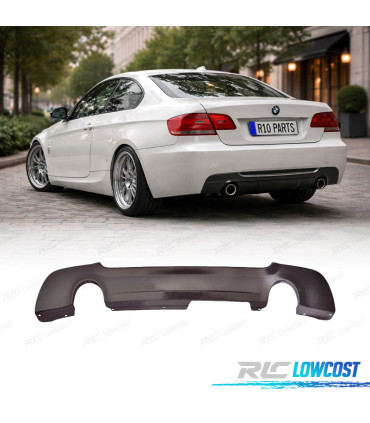 DIFFUSEUR BMW E92 E93 2 SORTIES RONDES