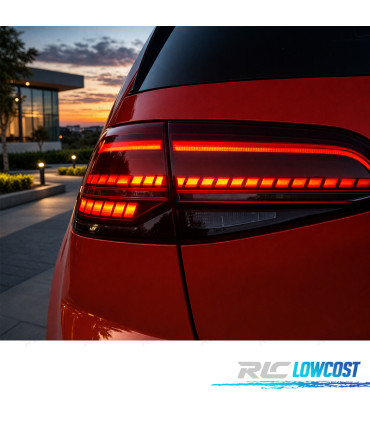 FEUX ARRIÈRE VOLKSWAGEN VW GOLF 7 7.5 12-20 LOOK 7.5 CLIGNOTANT LED DYNAMIQUE
