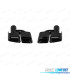 EMBOUTS D'ÉCHAPPEMENT MERCEDES W204 11-14 W212 06-13 W221 05-13 C218 10-18 DESIGN AMG NOIRS