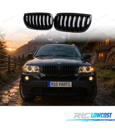CALANDRES BMW X3 E83 03-06 NOIR BRILLANT