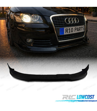 SPOILER LAME FRONTAL AUDI A3 8P 8PA 03-08 LOOK S3