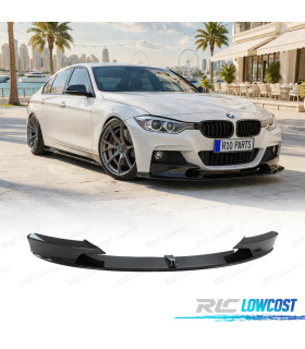 SPOILER AVANT BMW F30 F31 LOOK M PERFORMANCE CARBONE