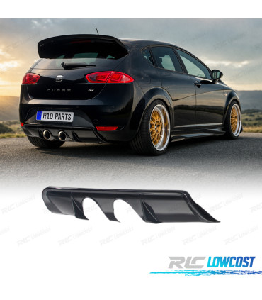 DIFFUSEUR ARRIÈRE SEAT LEON 2 05-12 FR CUPRA SORTIE CENTRALE