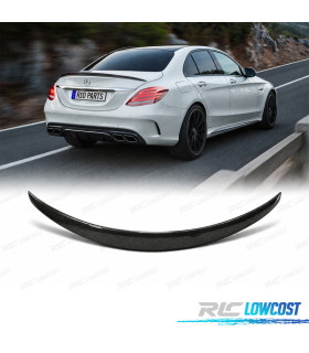 AILERON SPOILER MERCEDES W205 14-21 LOOK AMG CARBONE