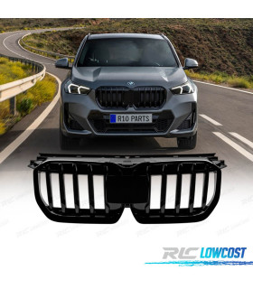 CALANDRE BMW X1 U11 23- LOOK M NOIR BRILLANT