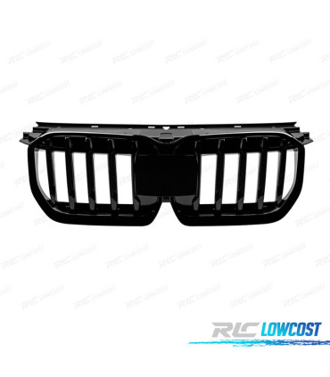 CALANDRE BMW X1 U11 23- LOOK M NOIR BRILLANT