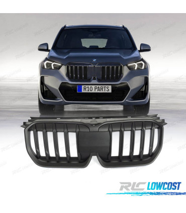 CALANDRE BMW X1 U11 22- LOOK M NOIR MAT