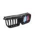 GRILLE BMW X1 U11 23- LOOK M NOIR BRILLANT TRICOLORE